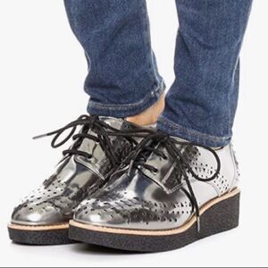 Rebecca Minkoff Pandora Laser Cut Leather Oxfords